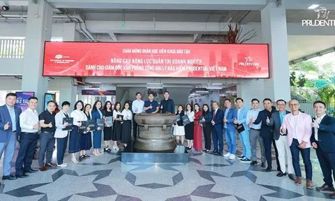 Prudential Việt Nam hợp tác cùng Viện Quản trị và Công nghệ FSB xây dựng chương trình đào tạo dành cho các Giám đốc Văn phòng Tổng Đại lý