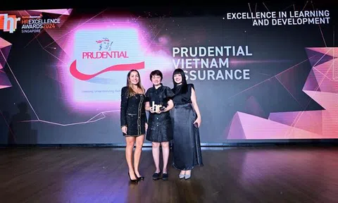 Prudential được xướng tên tại giải thưởng HR Excellence Awards 2024 Singapore nhờ vào chiến lược phát triển nhân sự toàn diện