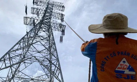 Những ngày cuối cùng trên công trường đường dây 500kV mạch 3 ở Nghệ An