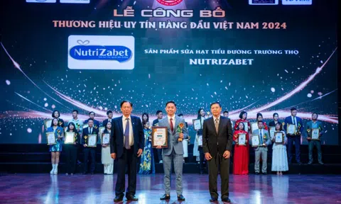 Nutrizabet lọt top 10 thương hiệu uy tín nhất năm 2024: Thành tựu vượt bậc trong hỗ trợ người bệnh tiểu đường