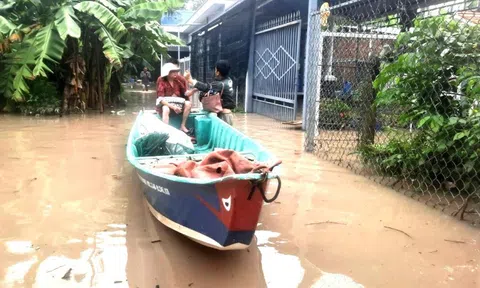 Hồ thủy lợi lớn nhất nước tiếp tục xả lũ, đề phòng ngập nhà ven sông Sài Gòn