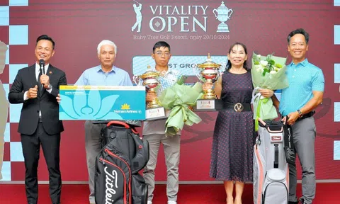 Giải gôn Vitality Golf Tournament 2024 tổ chức thành công trên sân gôn đẳng cấp