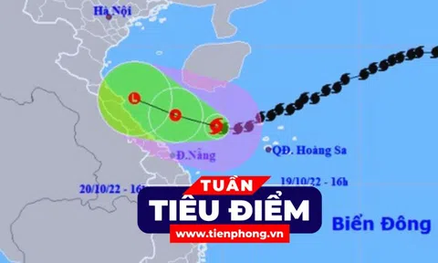 TIÊU ĐIỂM: Bão số 6 Trà Mi gây hình thế thời tiết rất xấu