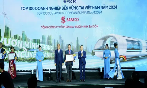 Đẩy mạnh ESG trong năm 2024, SABECO tiếp tục là doanh nghiệp phát triển bền vững hàng đầu tại Việt Nam