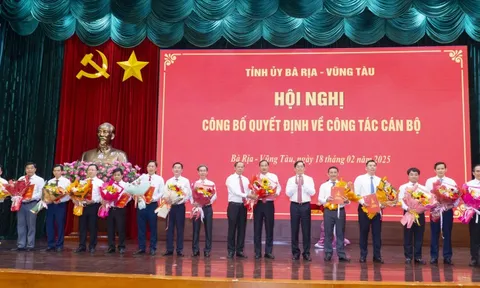 Bà Rịa - Vũng Tàu điều động, bổ nhiệm nhiều cán bộ chủ chốt