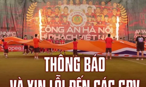 CLB Công an Hà Nội xin lỗi, hoàn tiền cho khán giả có vé nhưng không thể vào sân Hàng Đẫy