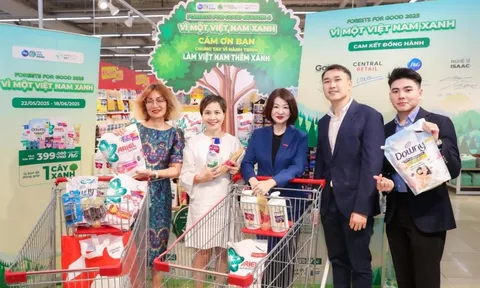P&G Việt Nam và Central Retail Việt Nam phát động chương trình trồng rừng năm 2025