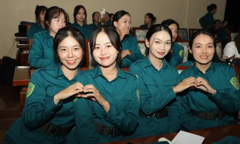 Xuất quân khối Nữ du kích miền Nam tham gia huấn luyện diễu binh, diễu hành dịp 80 năm Quốc khánh