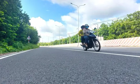 Ngắm tuyến đường băng qua rừng cao su nối Bình Dương với Tây Ninh vừa lên 6 làn