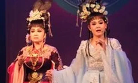 Chị em Tú Sương, Trinh Trinh làm nóng vở San Hậu