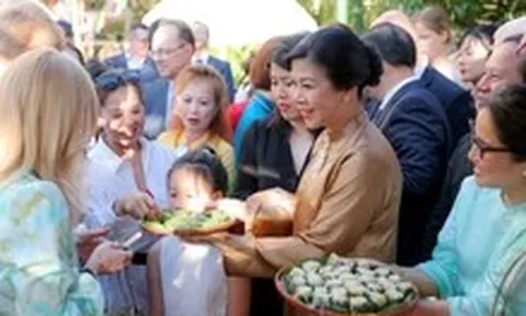 Tưng bừng khai mạc Lễ hội Văn hóa Việt Nam đầu tiên trên quảng trường Đỏ