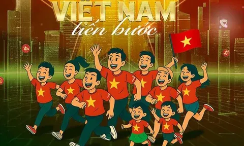 Hàng trăm ngàn người cả nước sẽ mặc áo cờ đỏ sao vàng, hát quốc ca để Cùng Việt Nam tiến bước