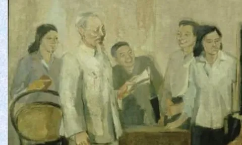 Nhớ Đỗ Hữu Huề, người vẽ Bác Hồ thăm lớp vỡ lòng