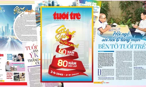 Hôm nay phát hành đặc san Tuổi Trẻ 2-9