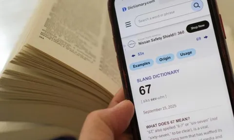 Vì sao '67' được Dictionary.com chọn là từ của năm?