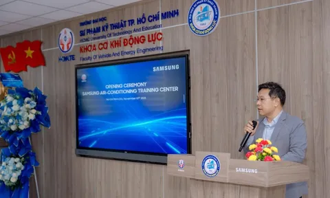 Samsung đầu tư Trung tâm đào tạo điều hòa không khí tại HCMUTE