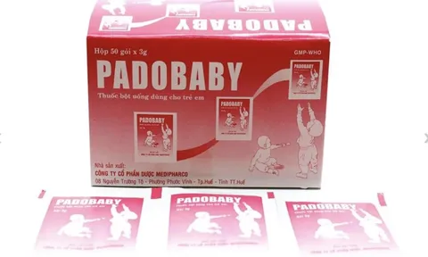 Thu hồi lô thuốc cảm cúm trẻ em Padobaby do không đạt chất lượng