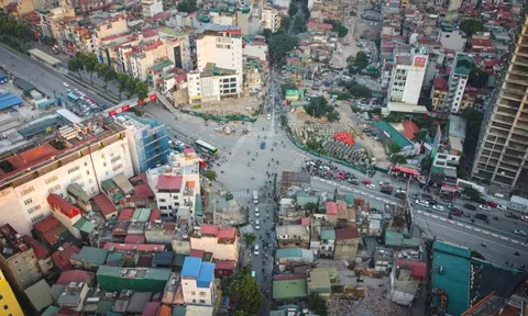 Toàn cảnh khu vực giải phóng mặt bằng tuyến đường ‘đắt nhất hành tinh’ ở Hà Nội