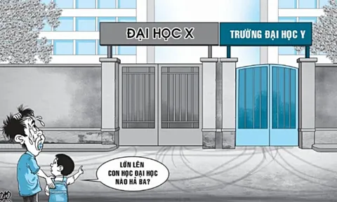 Đại học loạn danh xưng, người học khổ