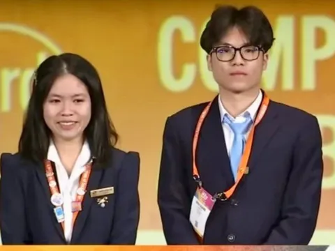Học sinh Việt Nam giành giải thưởng ở Hội thi khoa học kỹ thuật quốc tế 2023