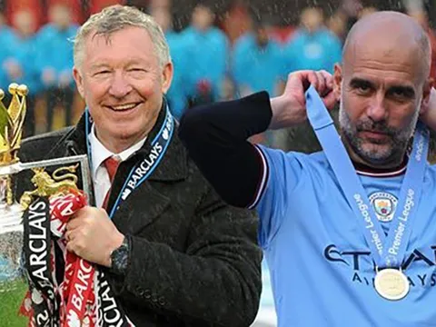 Chuyên gia bóng đá Anh: Pep Guardiola vĩ đại hơn Sir Alex Ferguson