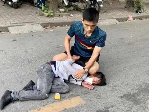 Trộm xe nhà công an, tên trộm bị bắt tại trận