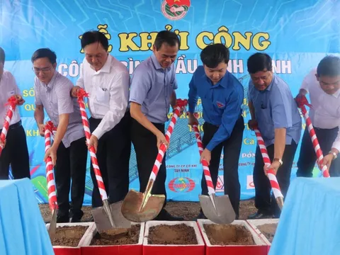 Trung ương Đoàn xây cầu phục vụ bà con vùng sâu Cà Mau