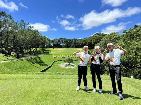 Khánh Hưng, Anh Minh chinh phục giải golf quốc tế sau kỳ tích SEA Games