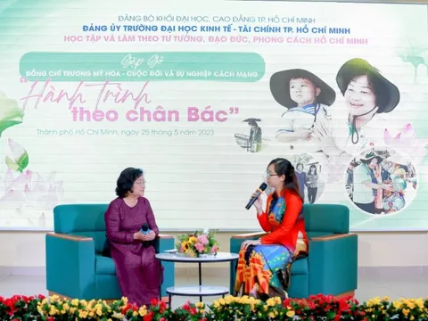 Nguyên Phó Chủ tịch nước Trương Mỹ Hoa kể chuyện cuộc đời cùng Đảng viên trường đại học