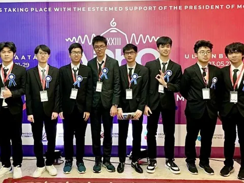8 học sinh Việt Nam đoạt giải Olympic Vật lí Châu Á - Thái Bình Dương