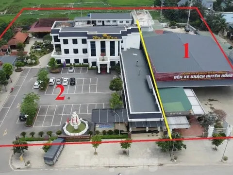 Bến xe trung tâm Triệu Sơn thành nhà vườn, trung tâm tiệc cưới