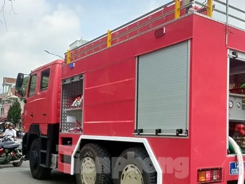 Lạng Sơn: Cháy lớn ở gia đình kinh doanh đồ nhựa