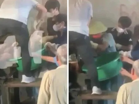 Người đàn ông ngã vào máy xay cuốn tử vong