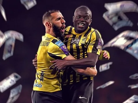 Kante theo chân Benzema đến Saudi Arabia, nhận lương 100 triệu euro mỗi mùa