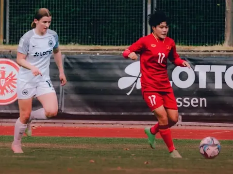 Hải Yến ghi bàn, tuyển nữ Việt Nam thắng Frankfurt