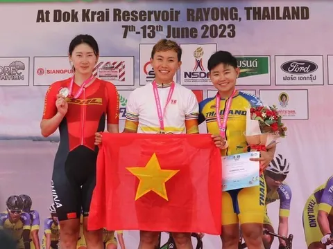 Tay đua Nguyễn Thị Thật vô địch châu Á, giành vé đầu tiên dự Olympic 2024