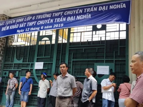 Tỷ lệ 'chọi' vào lớp 6 Trường chuyên Trần Đại Nghĩa TPHCM tăng mạnh