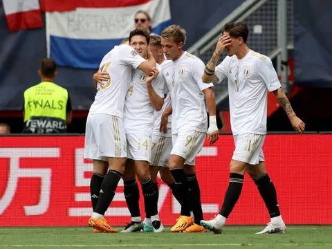 Thắng đẹp Hà Lan, Italia giành hạng 3 Nations League