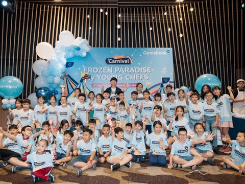 EdTech Singapore - Geniebook “đốt cháy” ngày hè với ngày hội kem lạnh Frozen Paradise