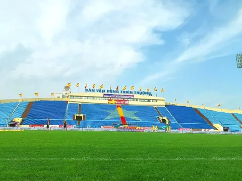 ĐT Syria bất ngờ khi tới sân Thiên Trường, ngỡ là chuẩn bị chơi trận vòng loại World Cup