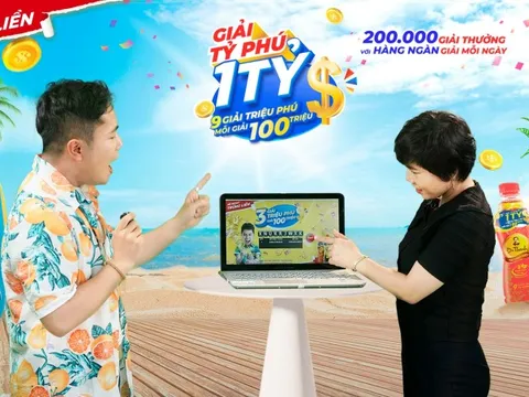 Một cửu vạn trúng 100 triệu đồng nhờ giải khát với Trà Xanh Không Độ