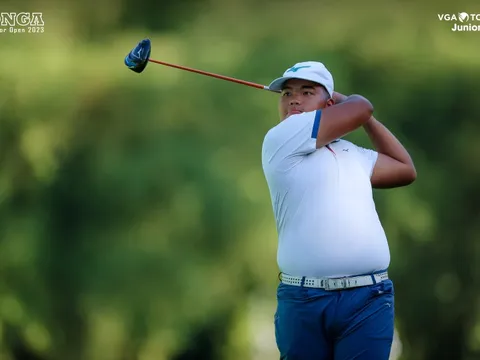 Vòng 1 VGA Junior Tour: Nguyễn Đức Sơn dẫn đầu