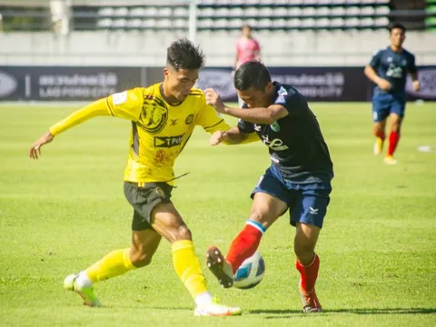 Trận đấu tại giải VĐQG Lào chinh phục kỷ lục Đông Nam Á