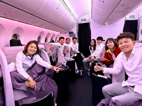 Những hình ảnh đầu tiên của đội tuyển nữ Việt Nam trên hành trình dự World Cup