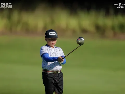 Golfer 8 tuổi vô địch bảng U9 VGA Junior Tour với cách biệt 14 gậy
