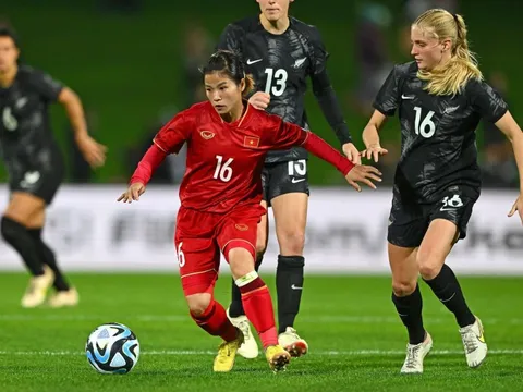 Đội tuyển nữ Việt Nam có màn thể hiện đáng khen dù thua New Zealand 0-2