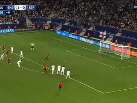 Thắng nghẹt thở U21 Tây Ban Nha, U21 Anh vô địch châu Âu sau 39 năm chờ đợi