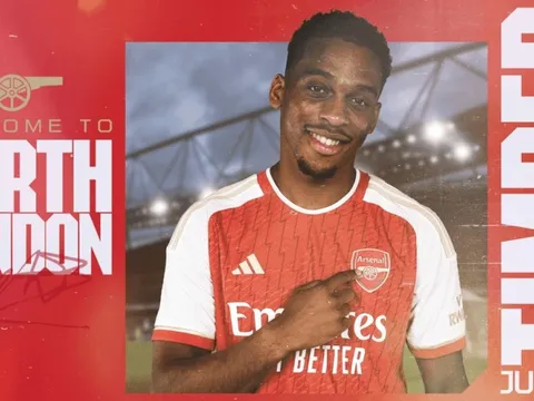 Arsenal công bố tân binh thứ 2: Không phải Declan Rice