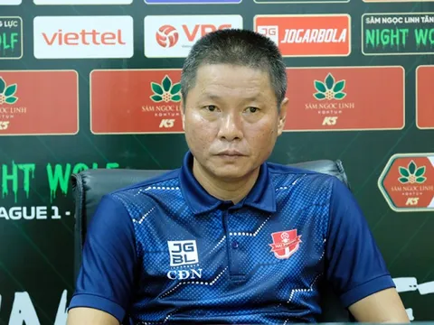 HLV Chu Đình Nghiêm: Hải Phòng thua vì không biết tận dụng cơ hội