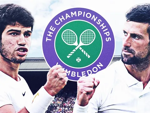 Lịch thi đấu chung kết Wimbledon 2023 hôm nay: Alcaraz vs Djokovic